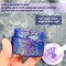 Holographic Body Glitter Gel for Body, Face, Hair and Lip Color Changing Sparkling Face Glitter Gel Mermaid Sequins Glitter Face Paint for Women Girls Music Festival Concerts Party (Purple Chameleon)